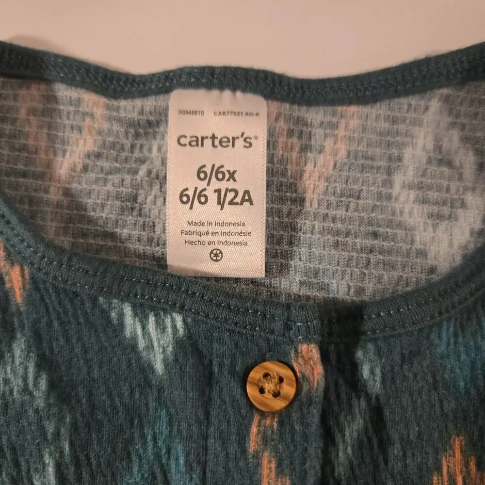 Carters Boho‎ Romper Size 6/6a